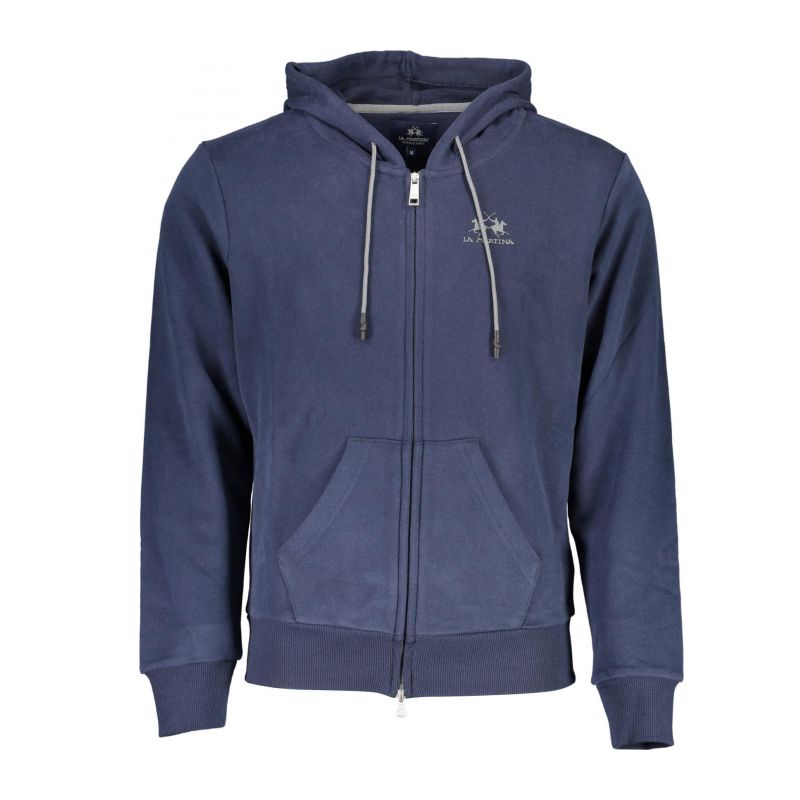 Мъжки суичър LA MARTINA CCMF02FP109_870375D_BLU07017