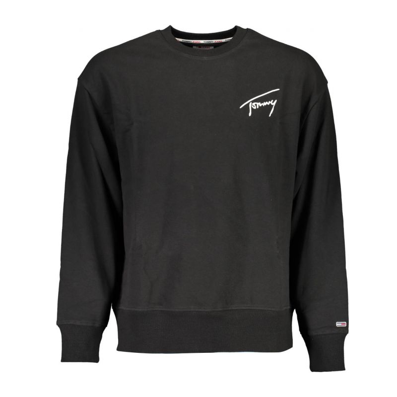 Мъжки черен суитшърт с цип  TOMMY HILFIGER DM0DM15206_360E0DA_NEROBDS