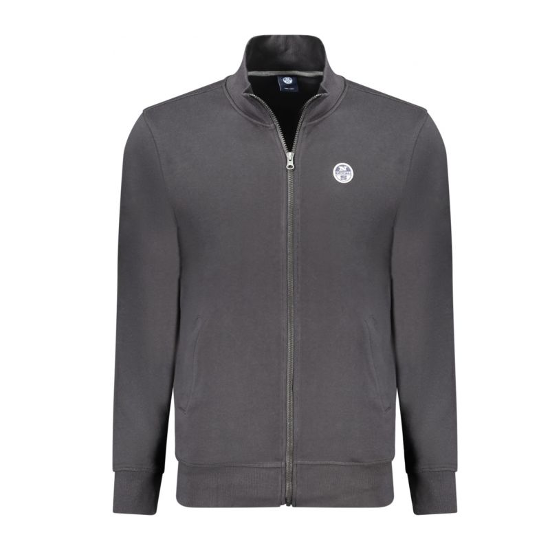 Мъжки черен суитшърт с цип  NORTH SAILS 993025000_NE0999