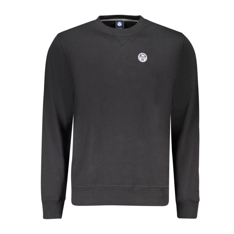 Мъжки черен суитшърт с цип  NORTH SAILS 993022000_NE0999