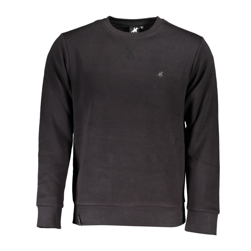 Мъжки черен суитшърт с цип us grand U.S. GRAND USF175_NENERO