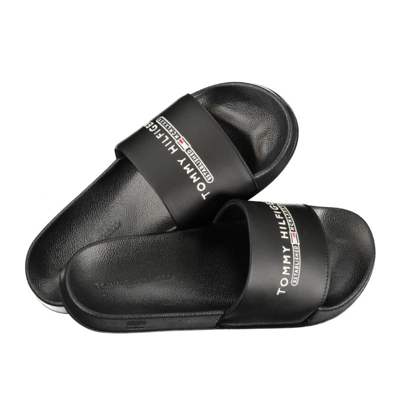 Мъжки черни чехли  TOMMY HILFIGER FM0FM05761_NEBDS