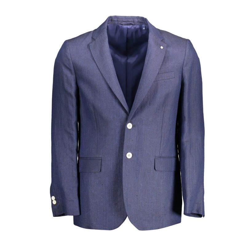 Мъжко класическо яке , сино GANT 20017705117_DB64146_BLU410