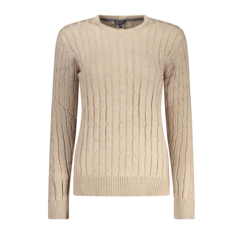 Норвегия 1963 дамски бежов пуловер NORWAY 1963 853405_BEROPEME