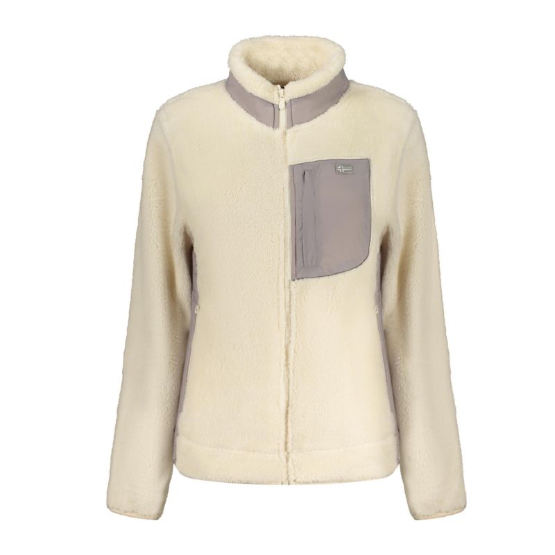 Норвегия 1963 дамски бял суитшърт с цип NORWAY 1963 859902_BIOFFWHI