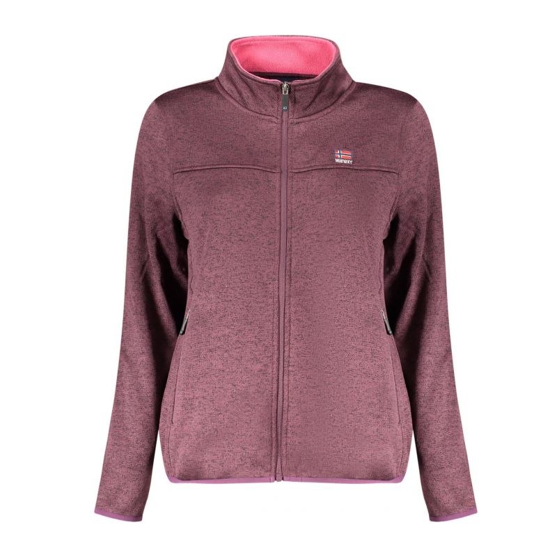 Норвегия 1963 дамски лилав суитшърт с цип NORWAY 1963 849803_VIGRAPE