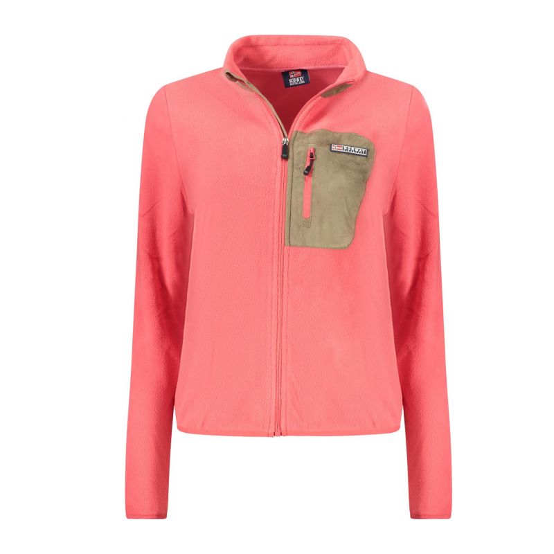 Норвегия 1963 дамски розов суитшърт с цип NORWAY 1963 859906_RSTULIP