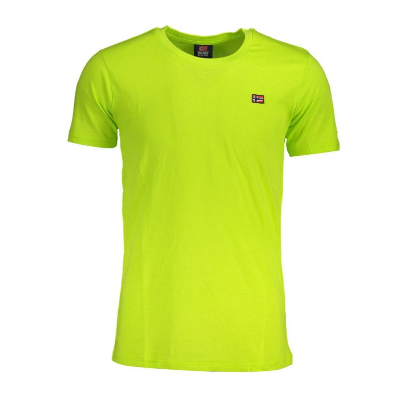 Норвегия 1963 жълта мъжка тениска с къс ръкав NORWAY 1963 836010_6989DF0_GIALLOACID