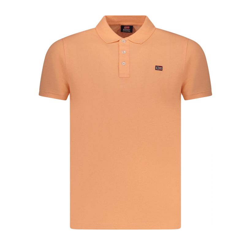 Норвегия 1963 мъжка поло близа с къс ръкав, розова NORWAY 1963 838861_RSPEACH