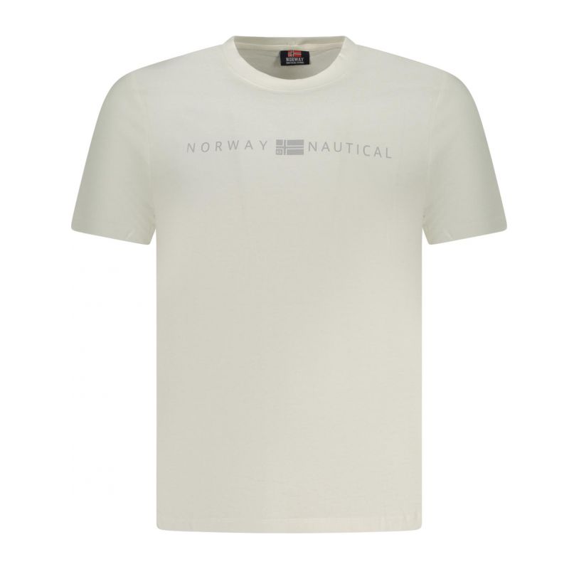 Норвегия 1963 мъжка тениска с къс ръкав, бяла NORWAY 1963 846011_BIWHITE