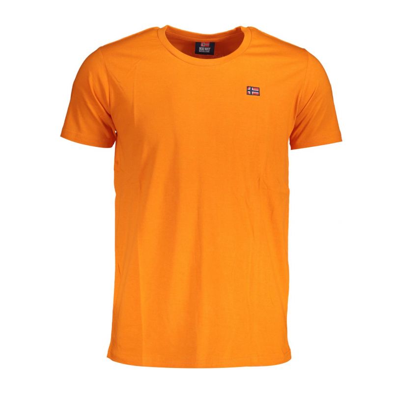 Норвегия 1963 мъжка тениска с къс ръкав, оранжева NORWAY 1963 836010_8AD7061_ARANCIOORA