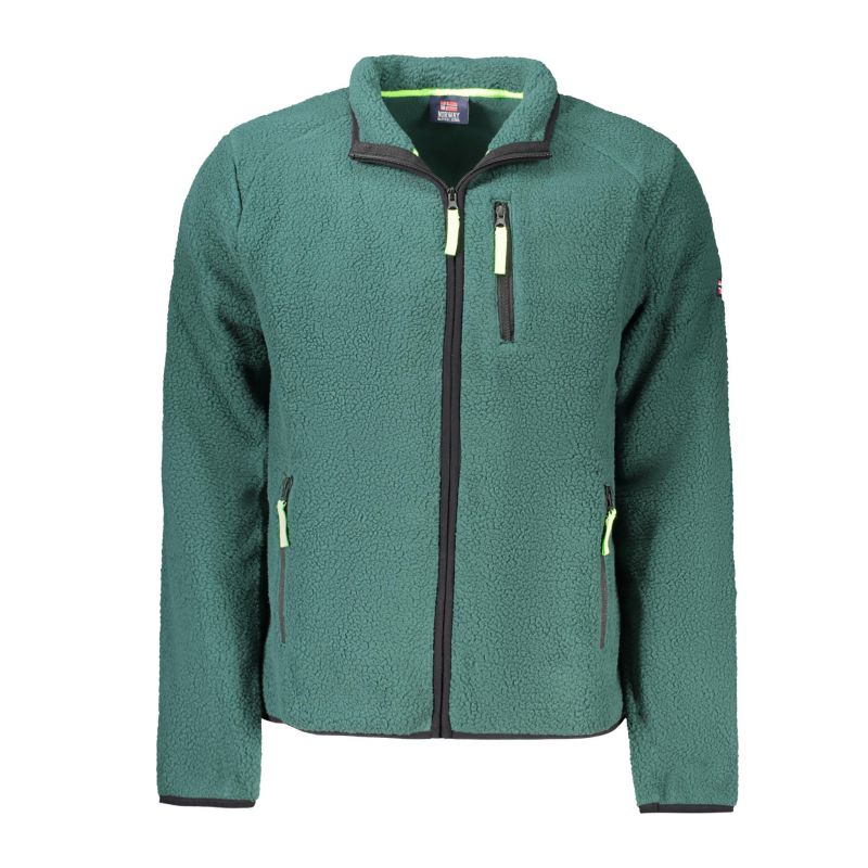 Норвегия 1963 мъжки зелен суитшърт с цип NORWAY 1963 839506_VEALPINE