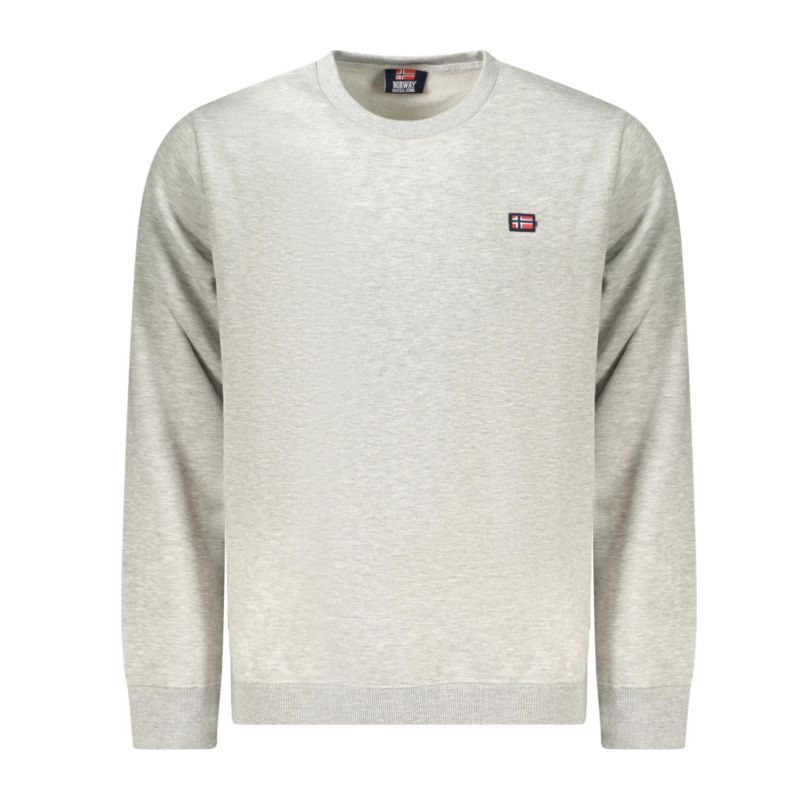 Норвегия 1963 мъжки сив суитшърт с цип NORWAY 1963 859453_GRGREYME