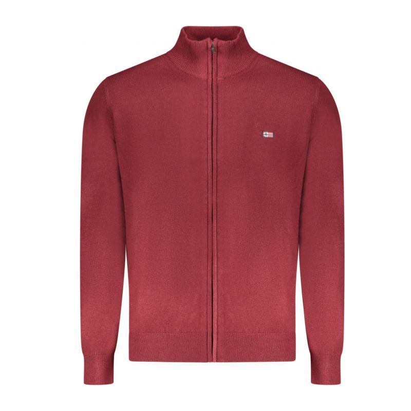 Норвегия 1963 мъжки червен кардиган NORWAY 1963 843104_ROMERLOT