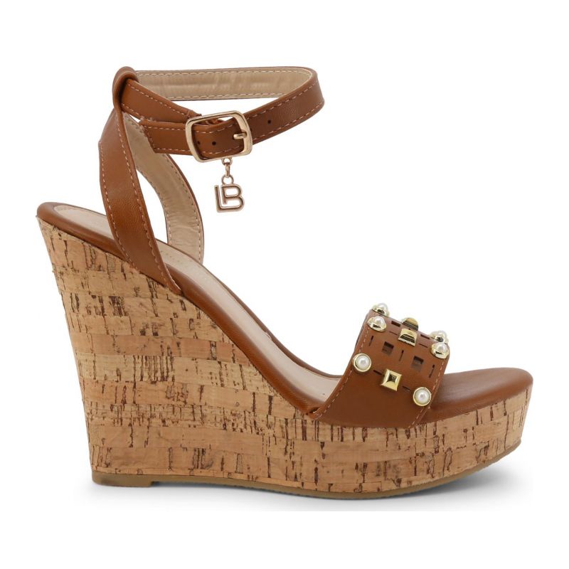 Обувки LAURA BIAGIOTTI 6051_CALF_BROWN-YLW