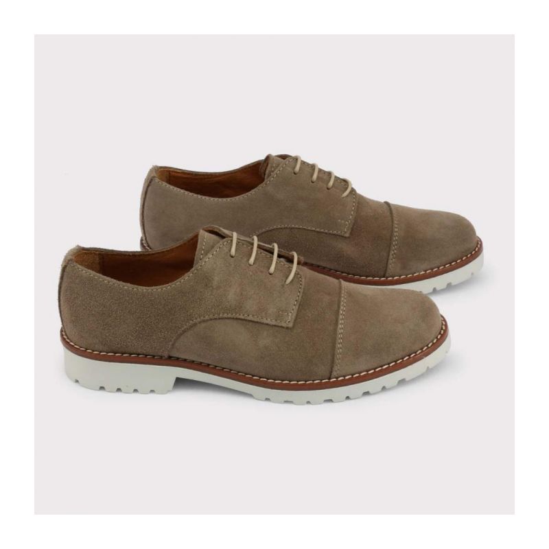 Обувки с връзки MADE IN ITALIA BOLERO_TAUPE