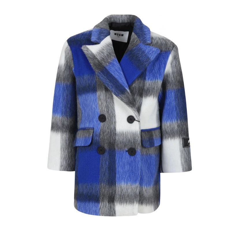 Палто за момиче MSGM F4MSJGCO100-130-ROYAL