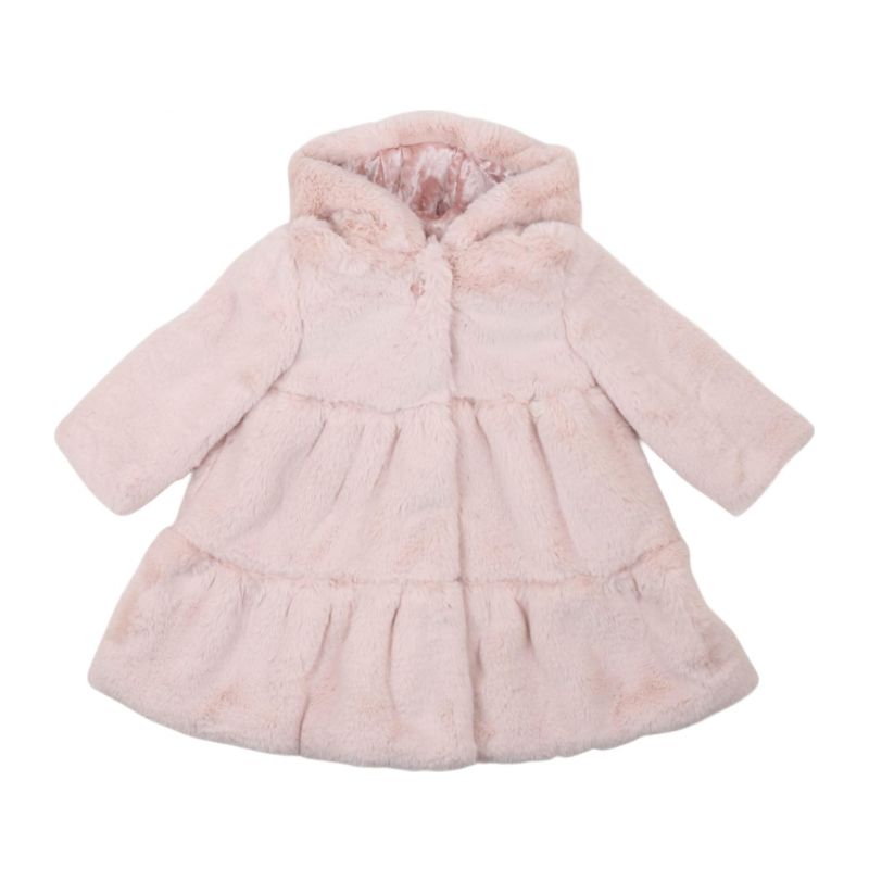 Палто за момиче CARLO PIGNATELLI GBC3300B-ROSA-ANTICO