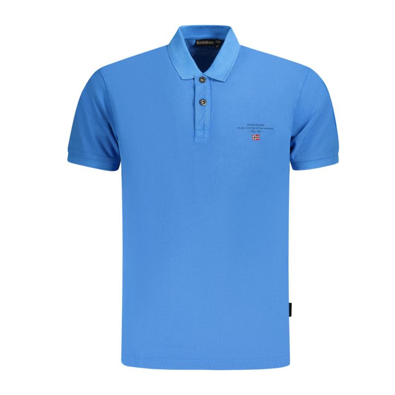 Поло с къс ръкав мъже сини NAPAPIJRI NP0A4GDLELBASSS4_BLB2W