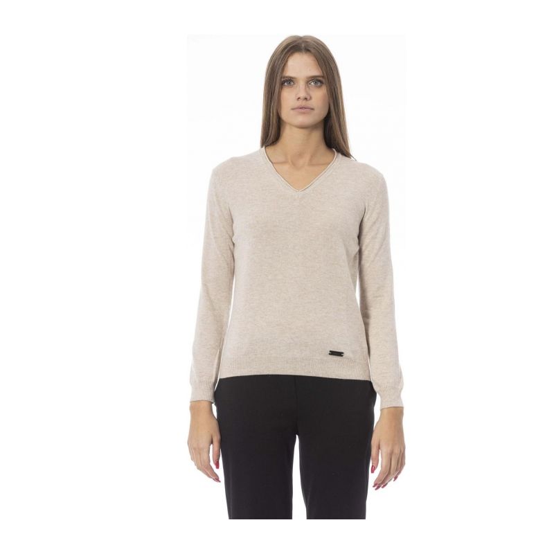 Пуловер BALDININI TREND DV8018_GENOVA_Beige