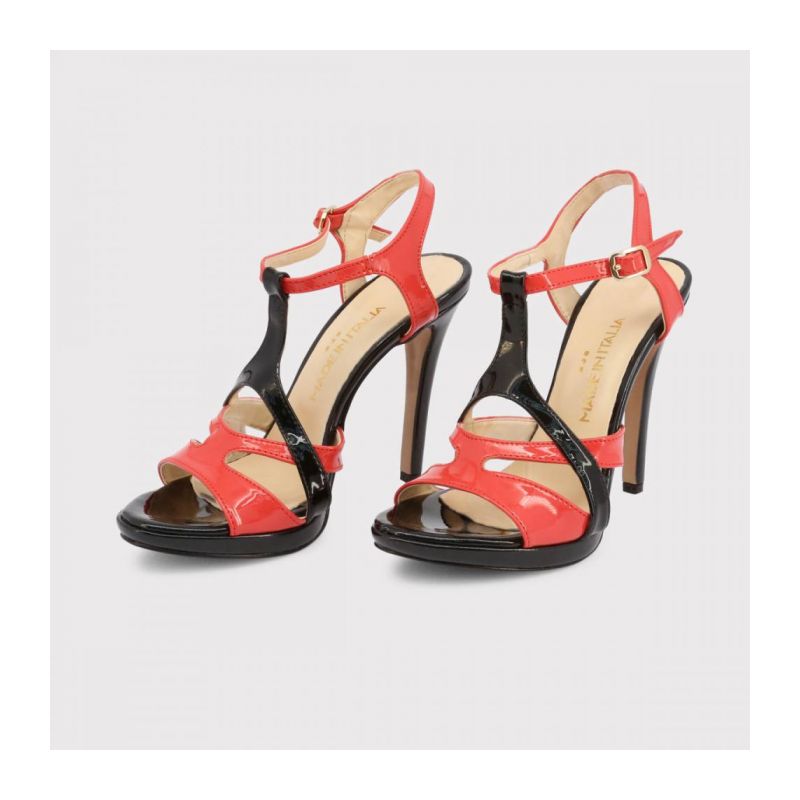 Сандали MADE IN ITALIA IOLANDA_NERO-CORALLO