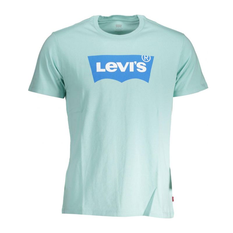 Светло синя мъжка тениска с къс ръкав levi's LEVIS 22491_AZZURRO_1197