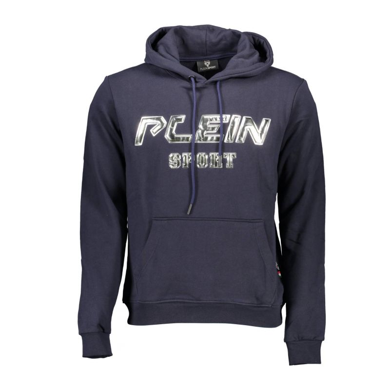 Суитшърт без цип мъже, син PLEIN SPORT FIPS215_AF7210C_BLU85NAVY