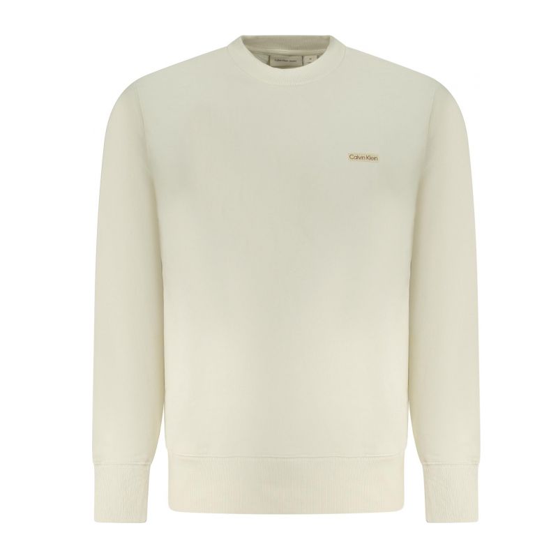 Суитшърт без цип мъже бежов CALVIN KLEIN J30J327530_BEYAS