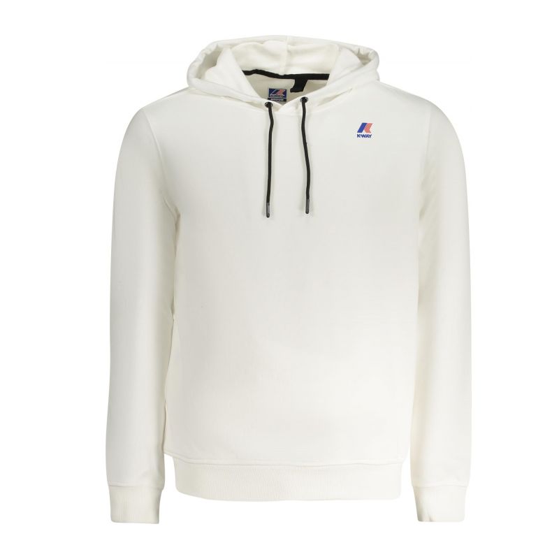 Суитшърт без цип мъже бял K WAY K41224WLEVRAIARNETTEPOLY_BI001