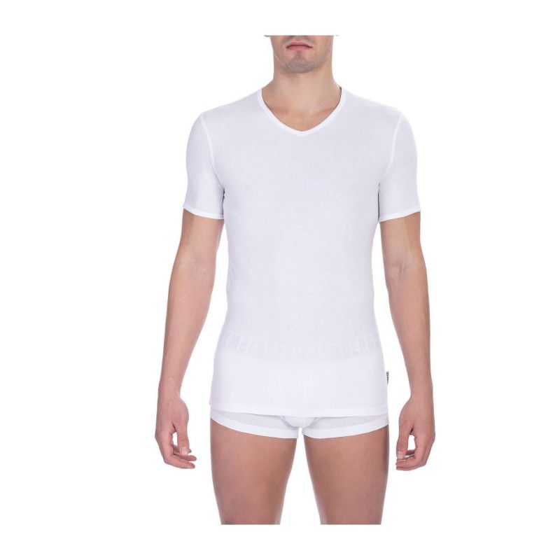 Тениска BIKKEMBERGS BKK1UTS02SI_WHITE