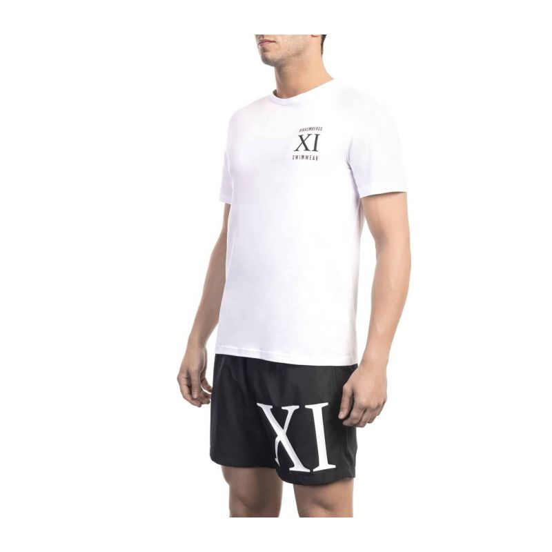 Тениска BIKKEMBERGS BEACHWEAR BKK1MTS05_WHITE