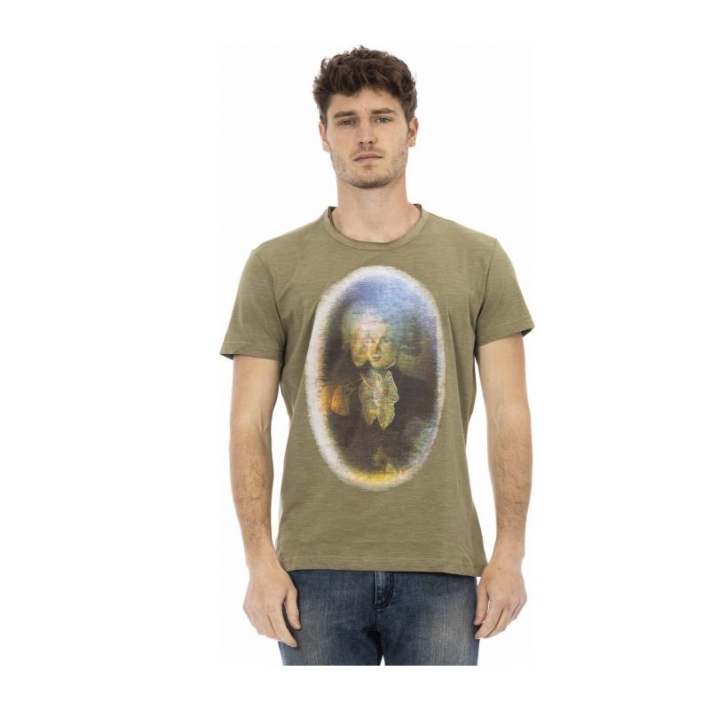 Тениска TRUSSARDI ACTION 2AT19_03GREEN