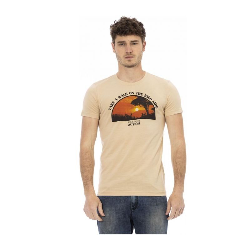 Тениска TRUSSARDI ACTION 2AT03B_04Sand