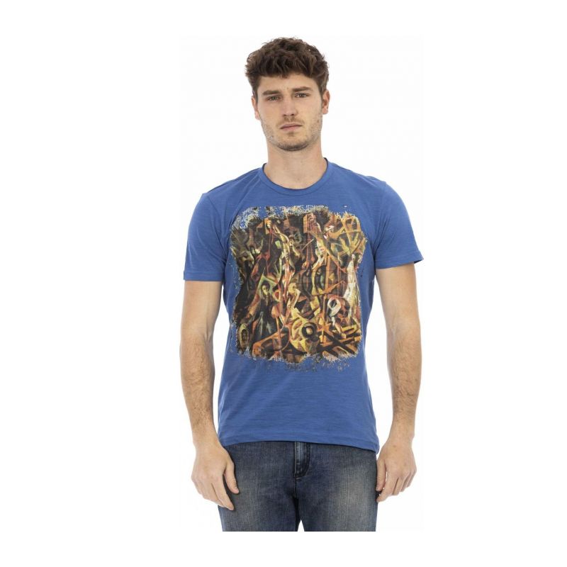 Тениска TRUSSARDI ACTION 2AT14_04Bluette