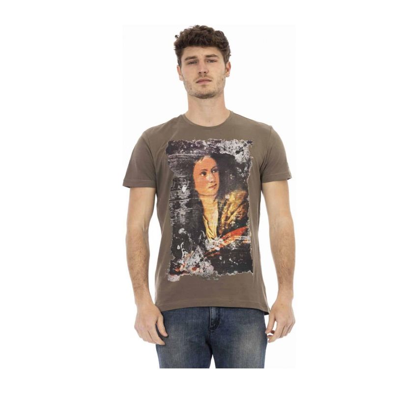 Тениска TRUSSARDI ACTION 2AT21_02Mud