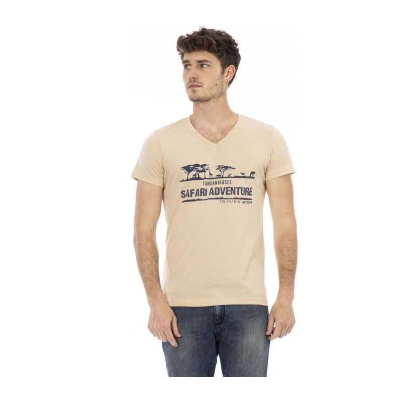Тениска TRUSSARDI ACTION 2AT04_V_04Sand