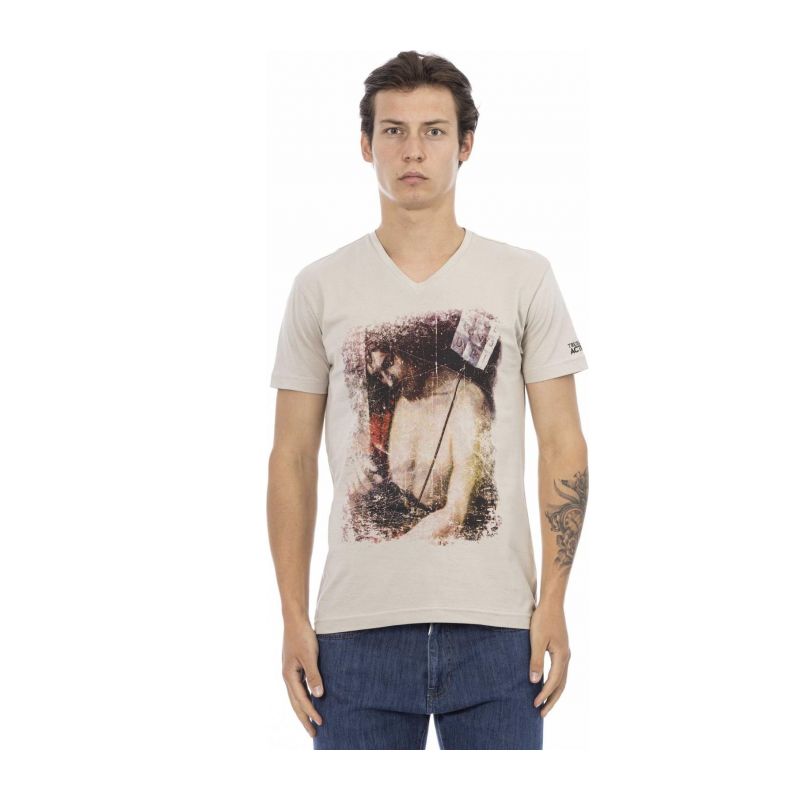Тениска TRUSSARDI ACTION 2AT120_04Sand