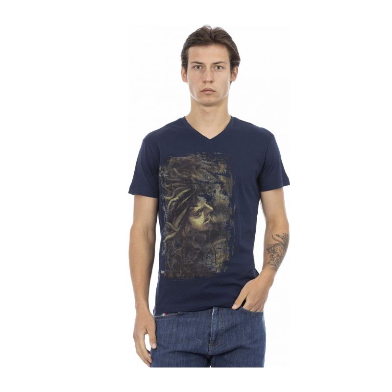 Тениска TRUSSARDI ACTION 2AT151_03BLUE