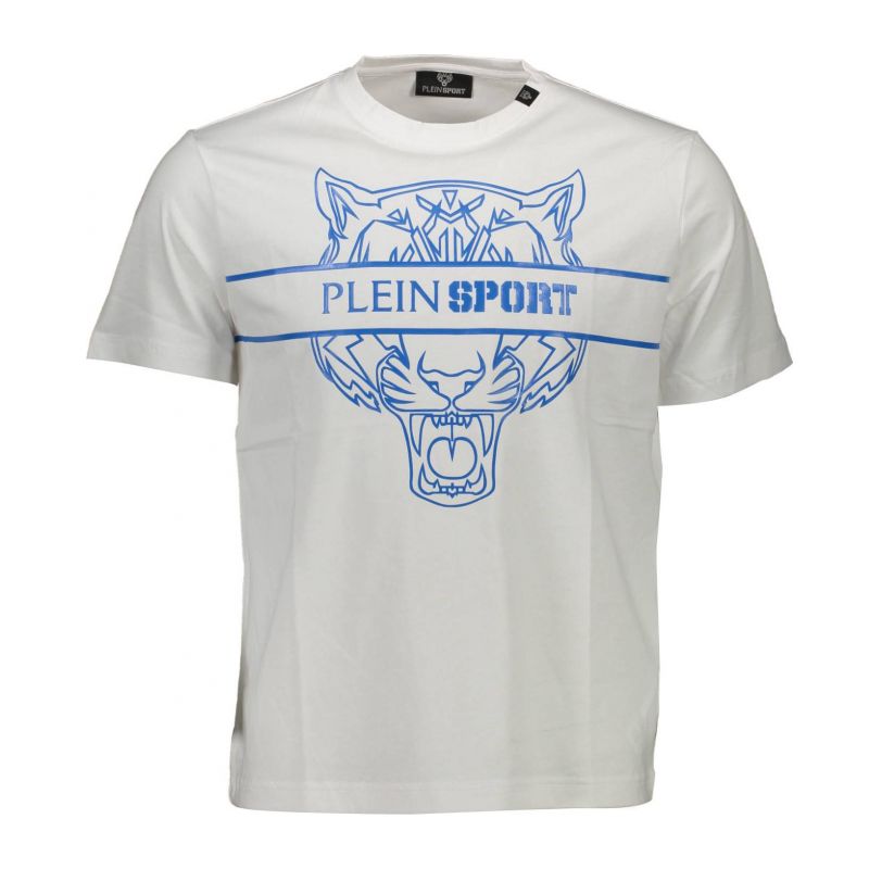Тениска PLEIN SPORT TIPS112_BIANCO_01-WHITE