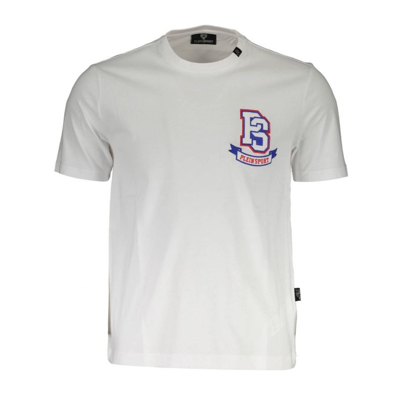 Тениска PLEIN SPORT TIPS115_BIANCO_01-WHITE