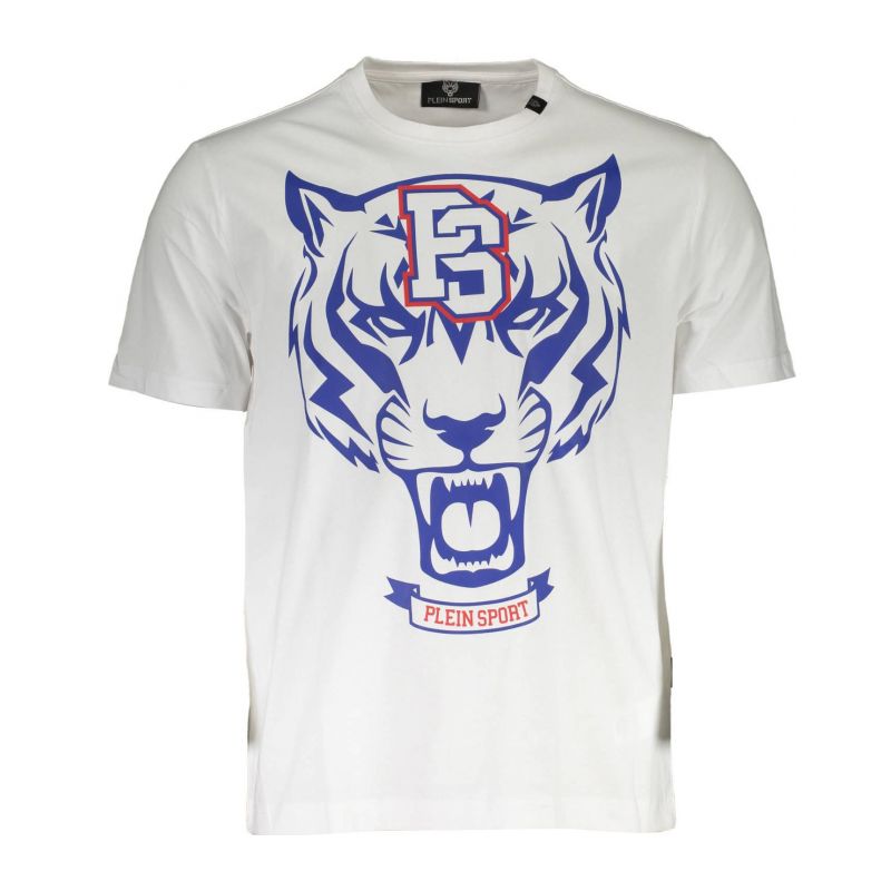 Тениска PLEIN SPORT TIPS120_BIANCO_01-WHITE