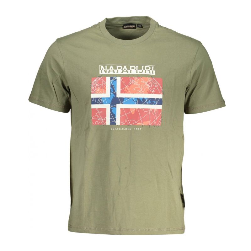 Тениска NAPAPIJRI NP0A4H22S-GUIRO_AEF0D02_VERDEGAE
