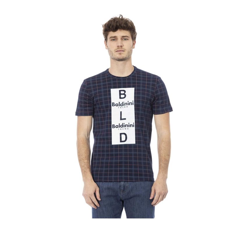 Тениска BALDININI TREND TSU538_COMO_QuadroNavy44