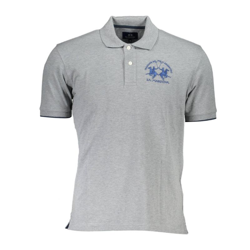 Тениска LA MARTINA CCMP01PK001_4812400_GRIGIO0100