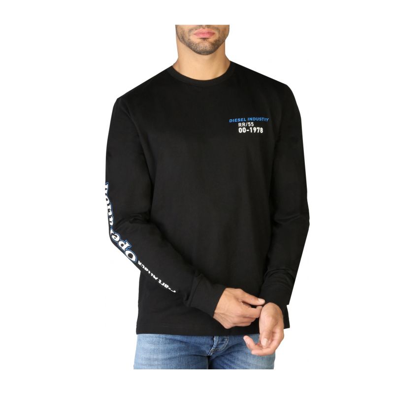 Тениска DIESEL T-DIEGOS-LS-K25_A02975_0GRAI_9XX