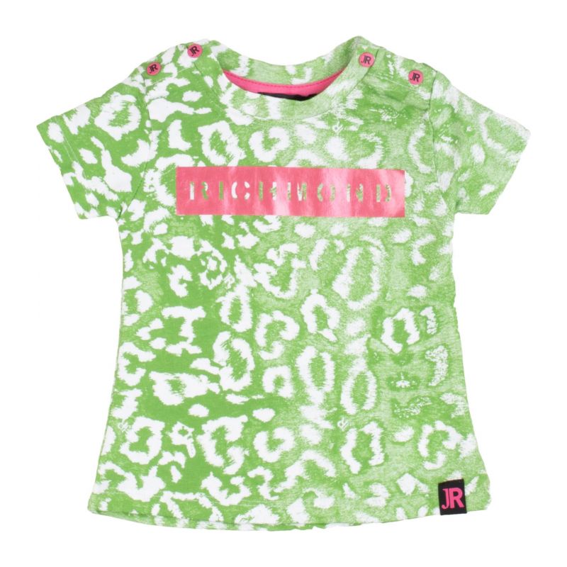 Тениска за момиче JOHN RICHMOND RIP23032TS-LEO-GREEN-WHITE