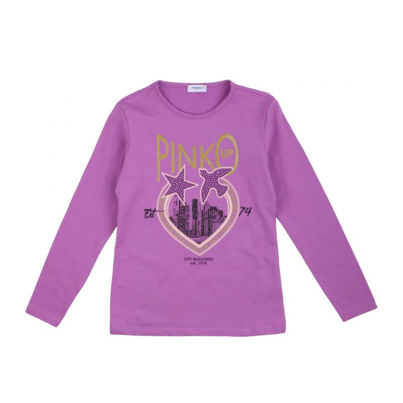Тениска за момиче PINKO F4PIJGTH078-VIOLA