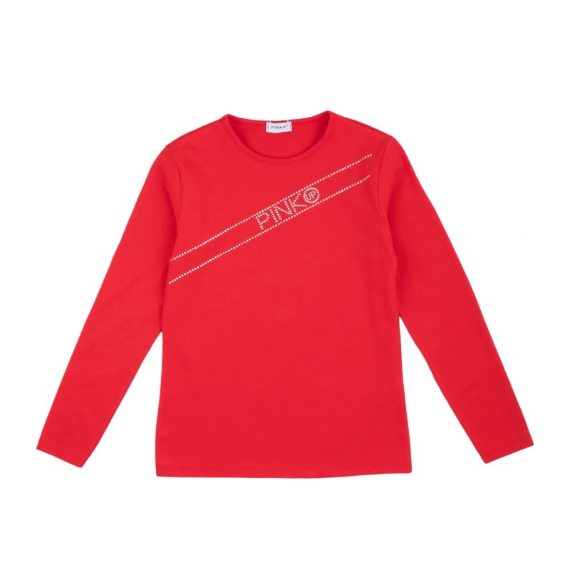 Тениска за момиче PINKO F4PIJGTH066-ROSSO