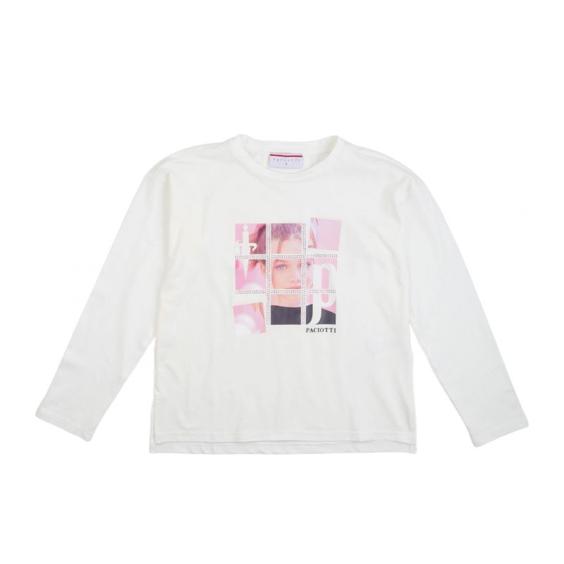 Тениска за момиче PACIOTTI TSPF2202J1-V1-PANNA