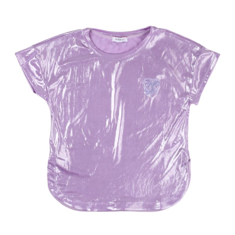Тениска за момиче PINKO S4PIJGTH040-071-LILLA